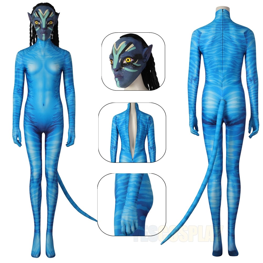 Avatar 2 The Way of Water Neytiri Cosplay Suit