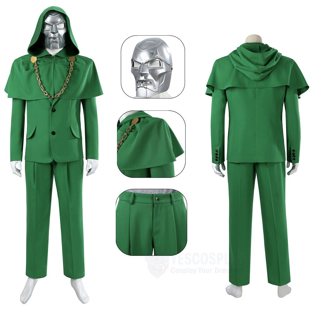 Avengers doomsday Doctor Doom Cosplay Costume Victor von Doom Cosplay Suit