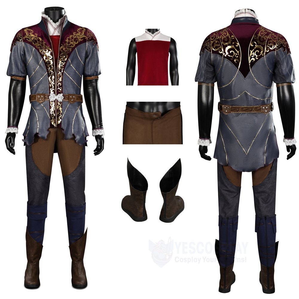 Baldur's Gate 3 Cosplay Costumes Astarion Cosplay Suit