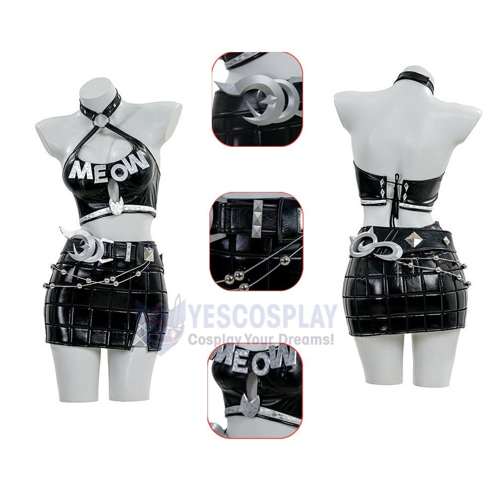 Marvel Rivals Black Cat Cosplay Costume Suit Cosplay Outfit