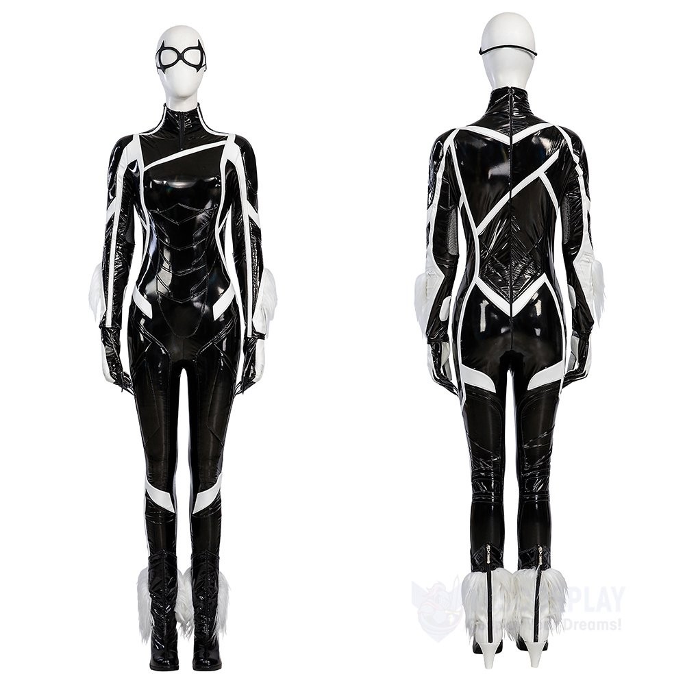 Spiderman 2 Black Cat Cosplay Costumes Felicia Hardy Cosplay Suit