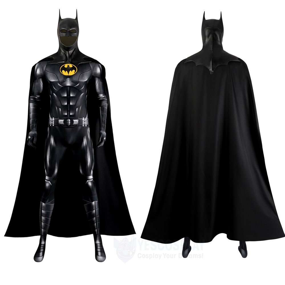 Michael Keaton Cosplay Costumes Bruce Wayne Cosplay Jumpsuit