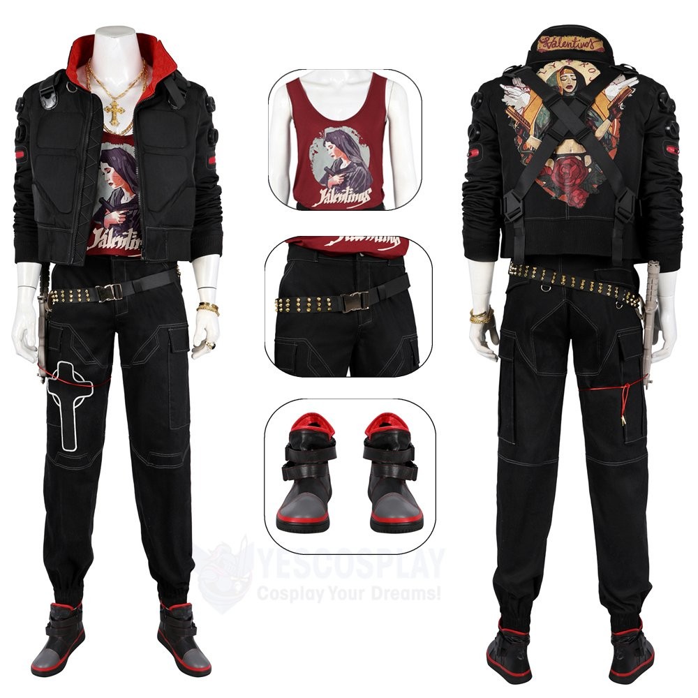 Jackie Welles Cosplay Costumes Cyberpunk 2077 Character Outfit