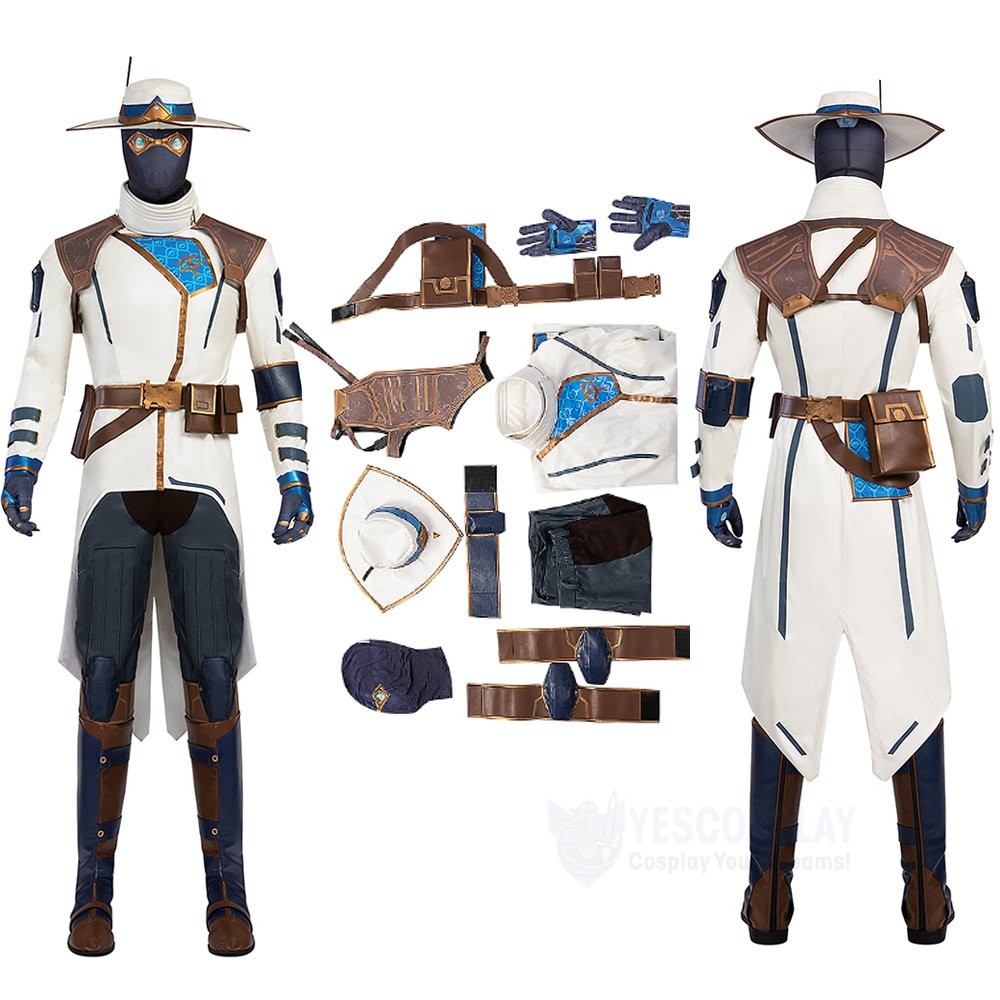 Game Valorant Cypher Cosplay Costumes