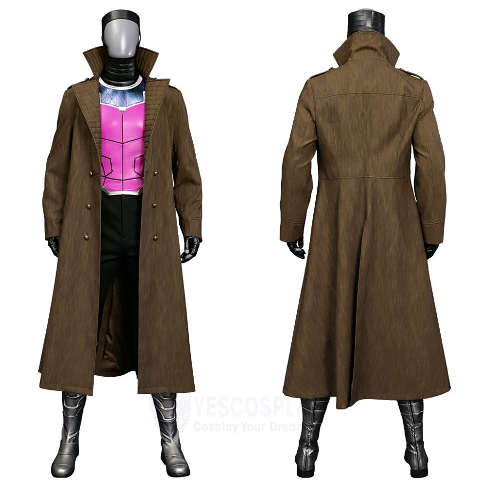 Gambit Cosplay Costumes Deadpool 3 Comic Style Superhero Outfit