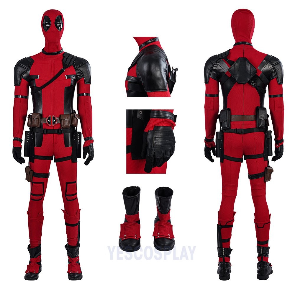 2023 Deadpool Cosplay Costumes Wade Wilson Cosplay Halloween Suit