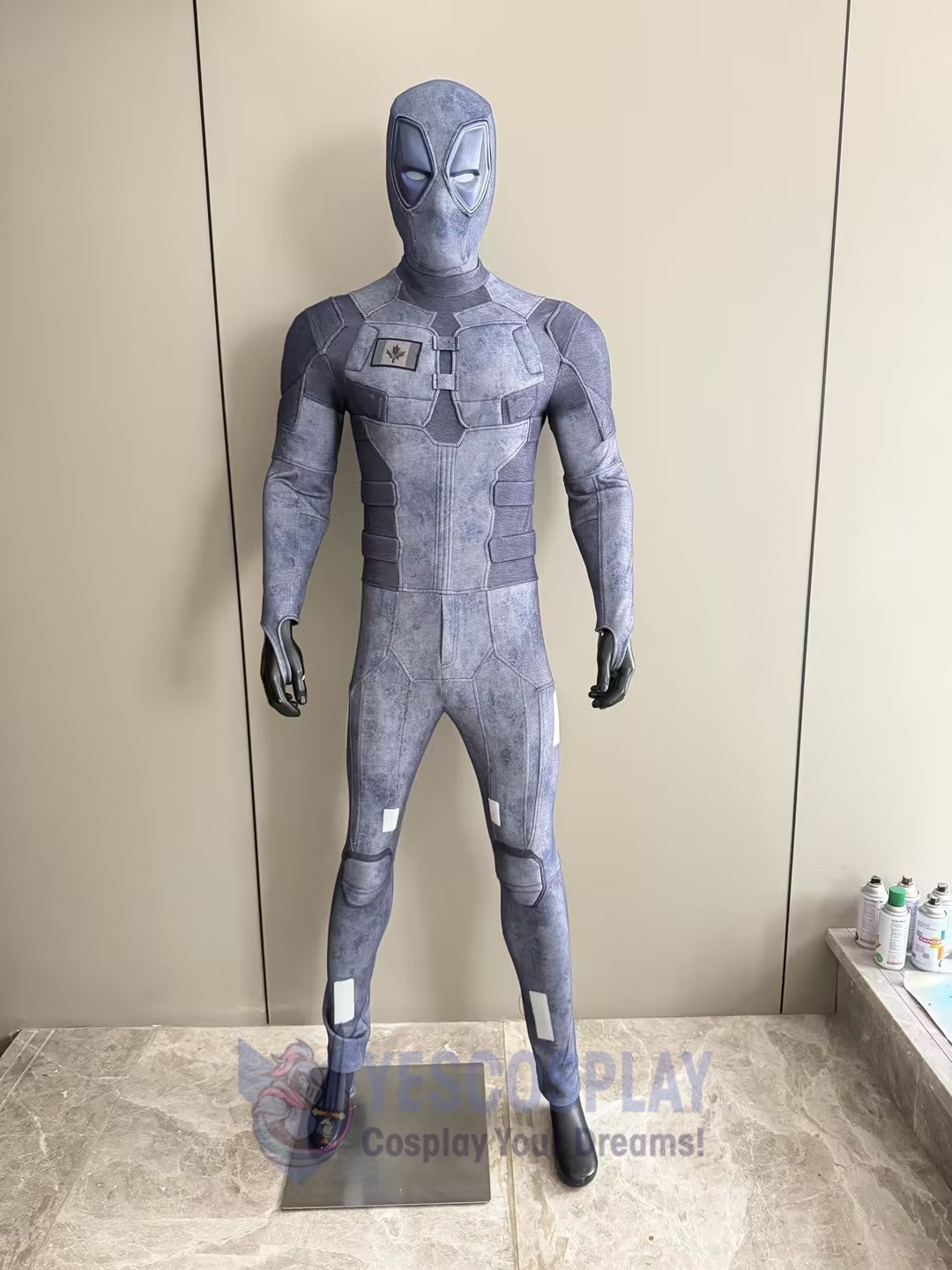 Wade Wilson Grey Deadpool Marvel Cosplay Costume（10% Pre-order Discount Benefit）