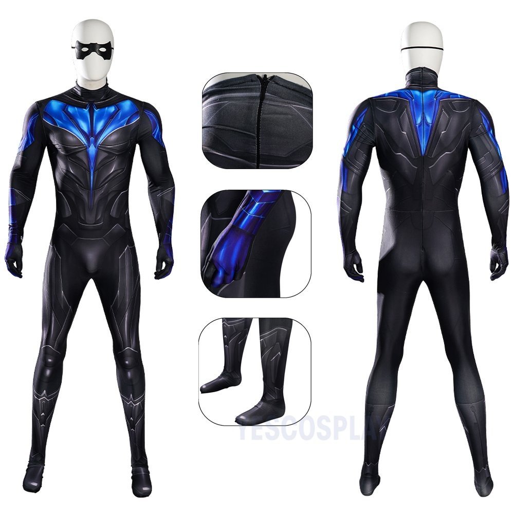 Dick Grayson Cosplay Costumes HQ Halloween Suit