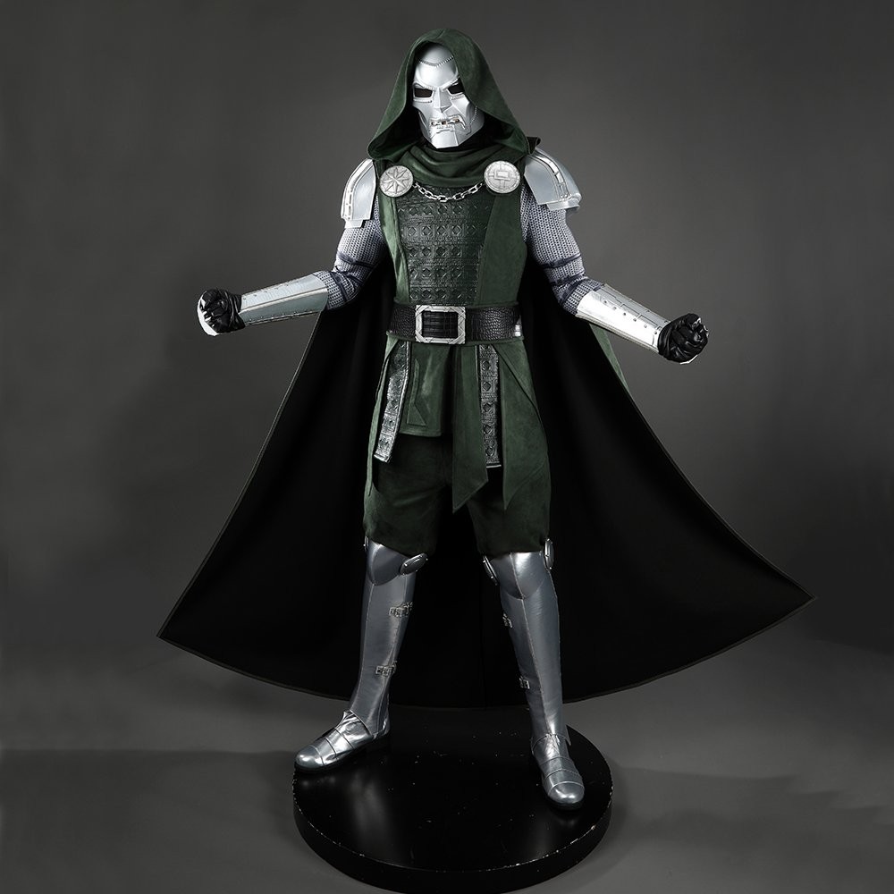 Doctor Doom Avengers 5 Battle Suit Cosplay Costume Outfit