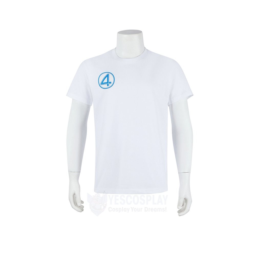 Fantastic Four First Steps Daily Wear Cotton T-Shirt Cosplay Style