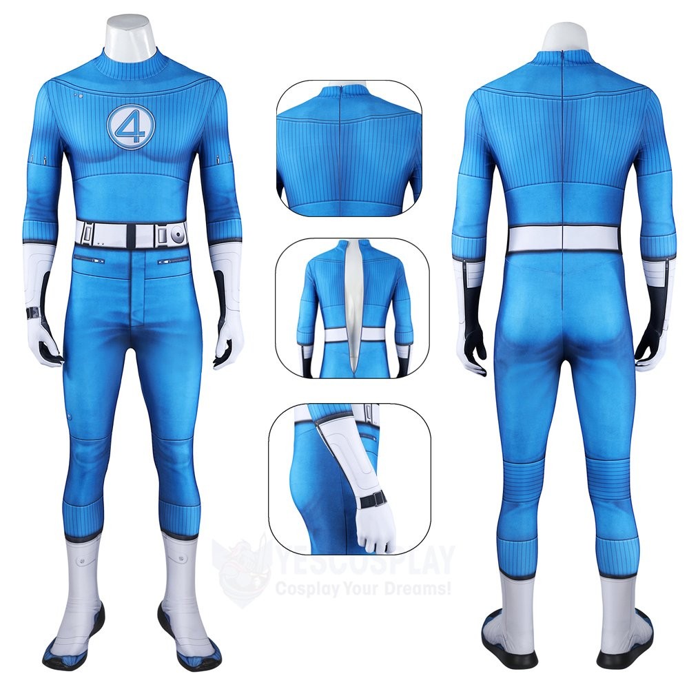 Reed Richards Cosplay JumpSuits Mister Fantastic The Fantastic Four Suits
