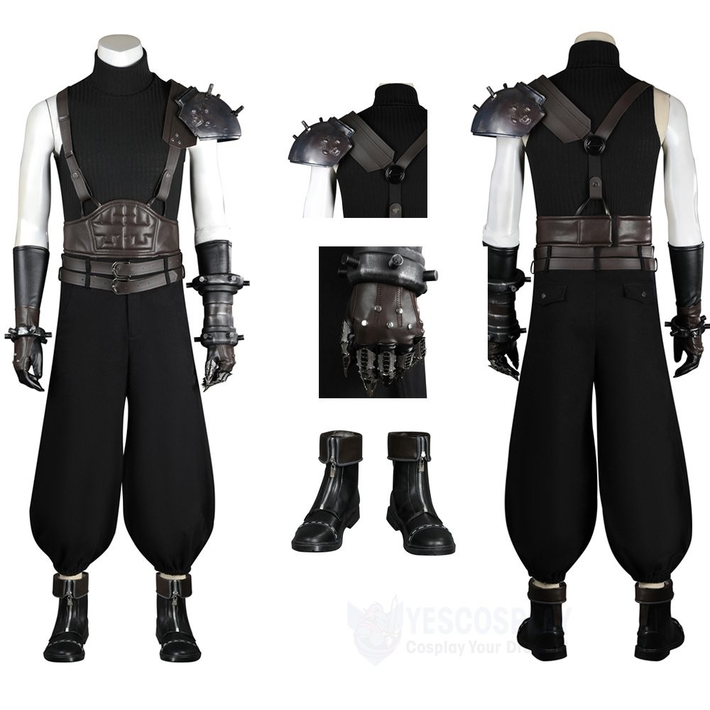 Final Fantasy 16 Rebirth Cosplay Costumes Cloud Strife Cosplay Suit