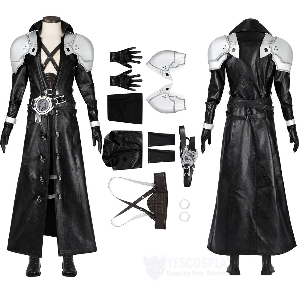 FF16 Sephiroth Cosplay Costume Final Fantasy VII Sephiroth Cosplay Suit