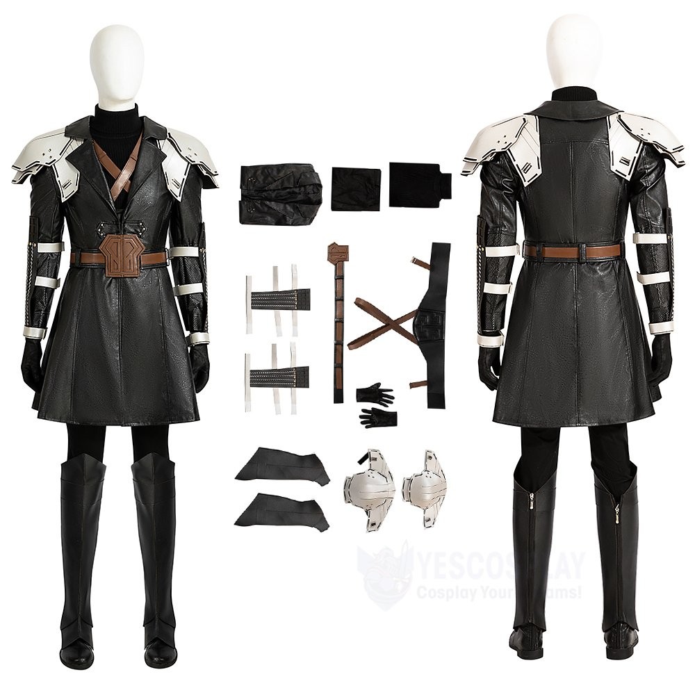 Final Fantasy VII Remake Cosplay Costume Sephiroth Cosplay Suits