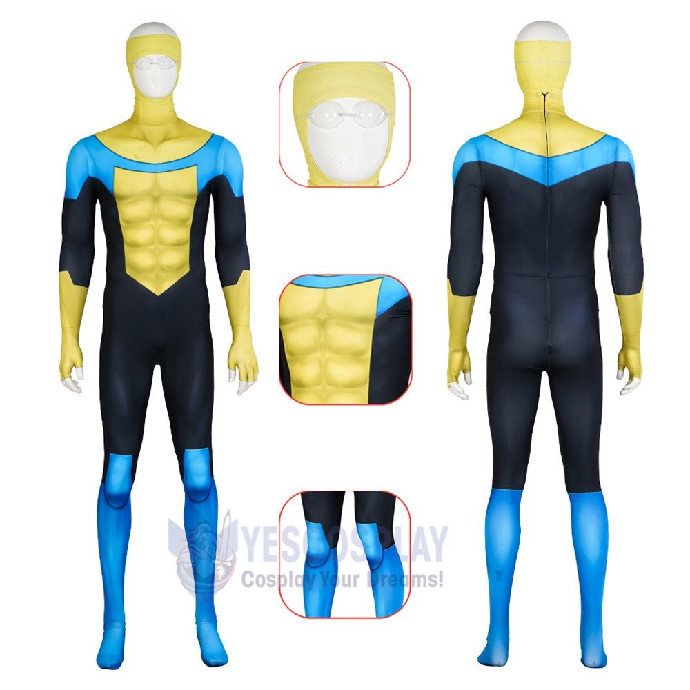 Invincible Mark Grayson Cosplay Costume Jumpsuit