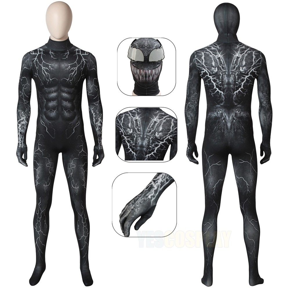 Venom Eddie Brock Cosplay Costume Jumpsuit