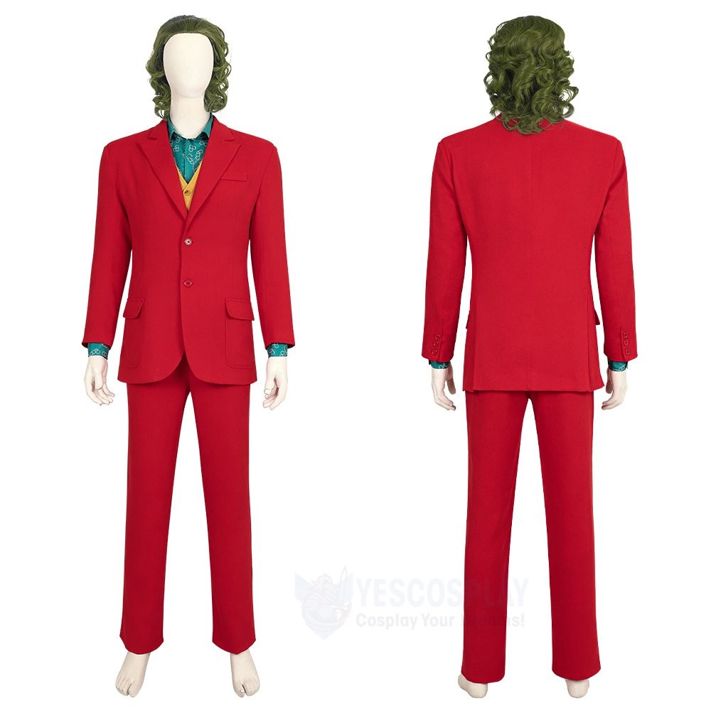 Jack Arthur Cosplay Costumes Joaquin Phoenix Halloween Suit