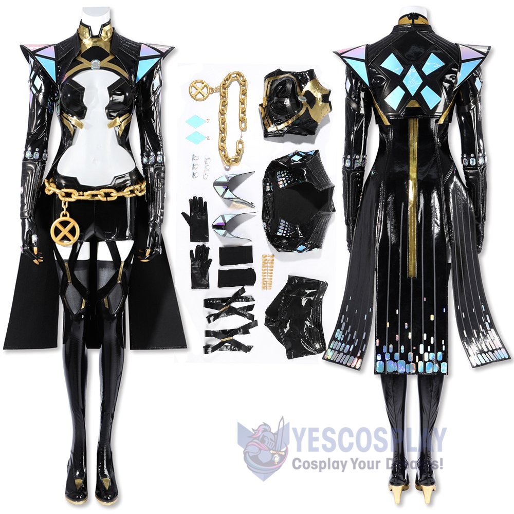 Marvel Rivals Emma Frost X-Revolution Cosplay Costume Suit