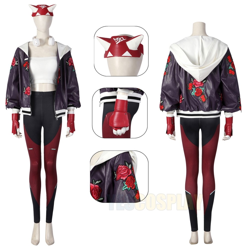Overwatch 2 Kiriko Cosplay Costumes For Halloween