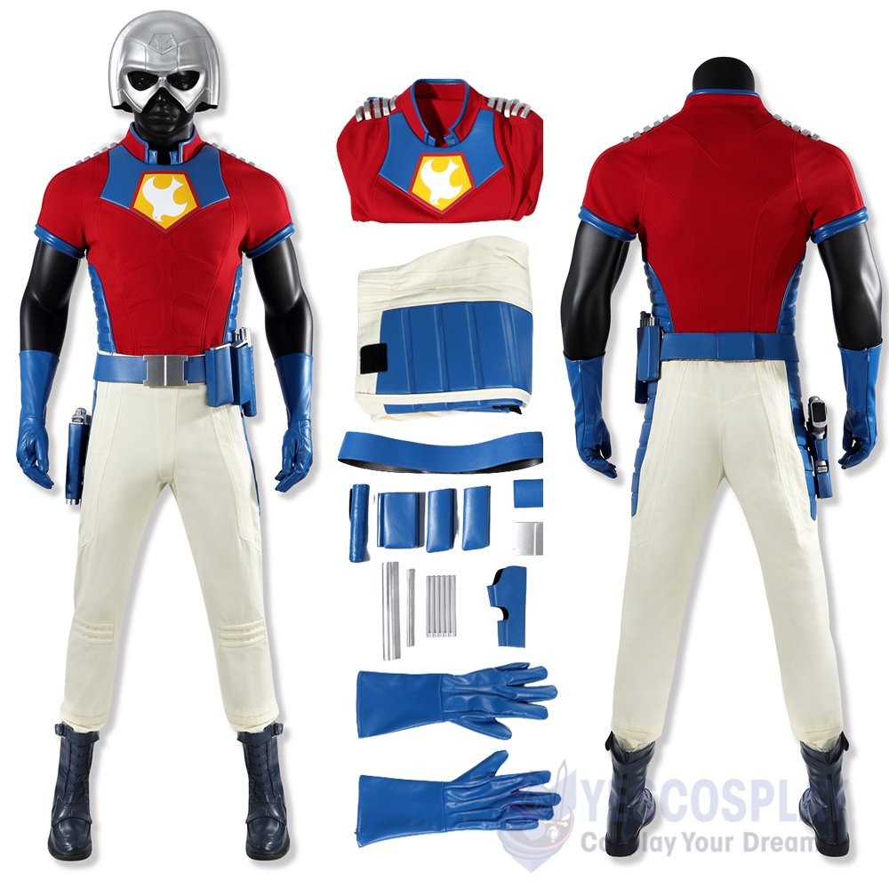 Peacemaker Season 1 Christopher Smith Cosplay Costume Suit