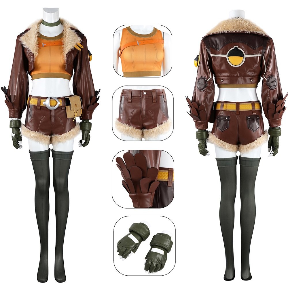 Squirrel Girl Cosplay Costumes Version 2 Rivals Halloween Outfit