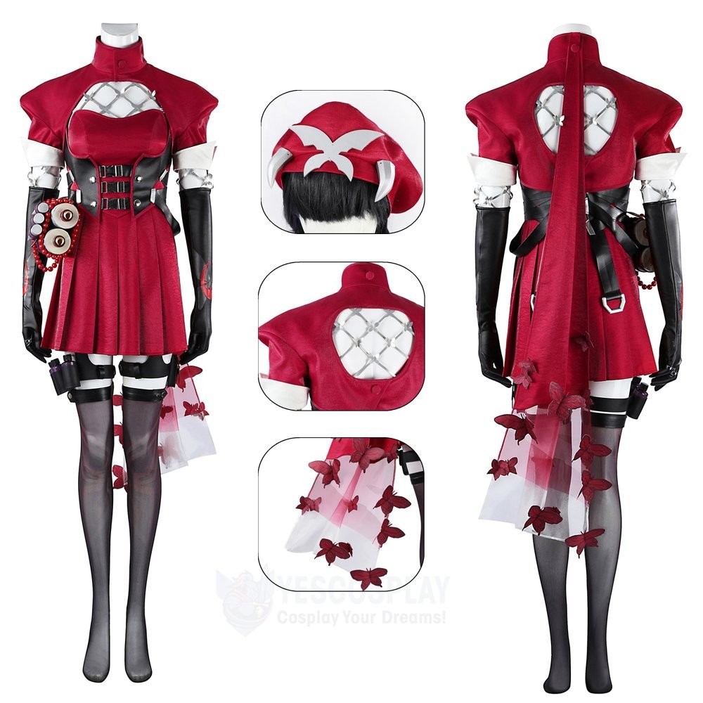 Psylocke Blood Kariudo Cosplay Costumes Rivals Halloween Outfit