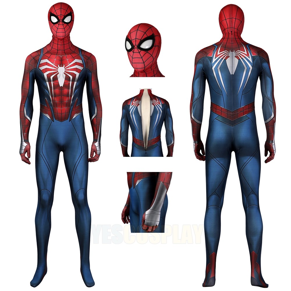 Spider-man 2 Peter Parker Cosplay Suit PS5 Costume