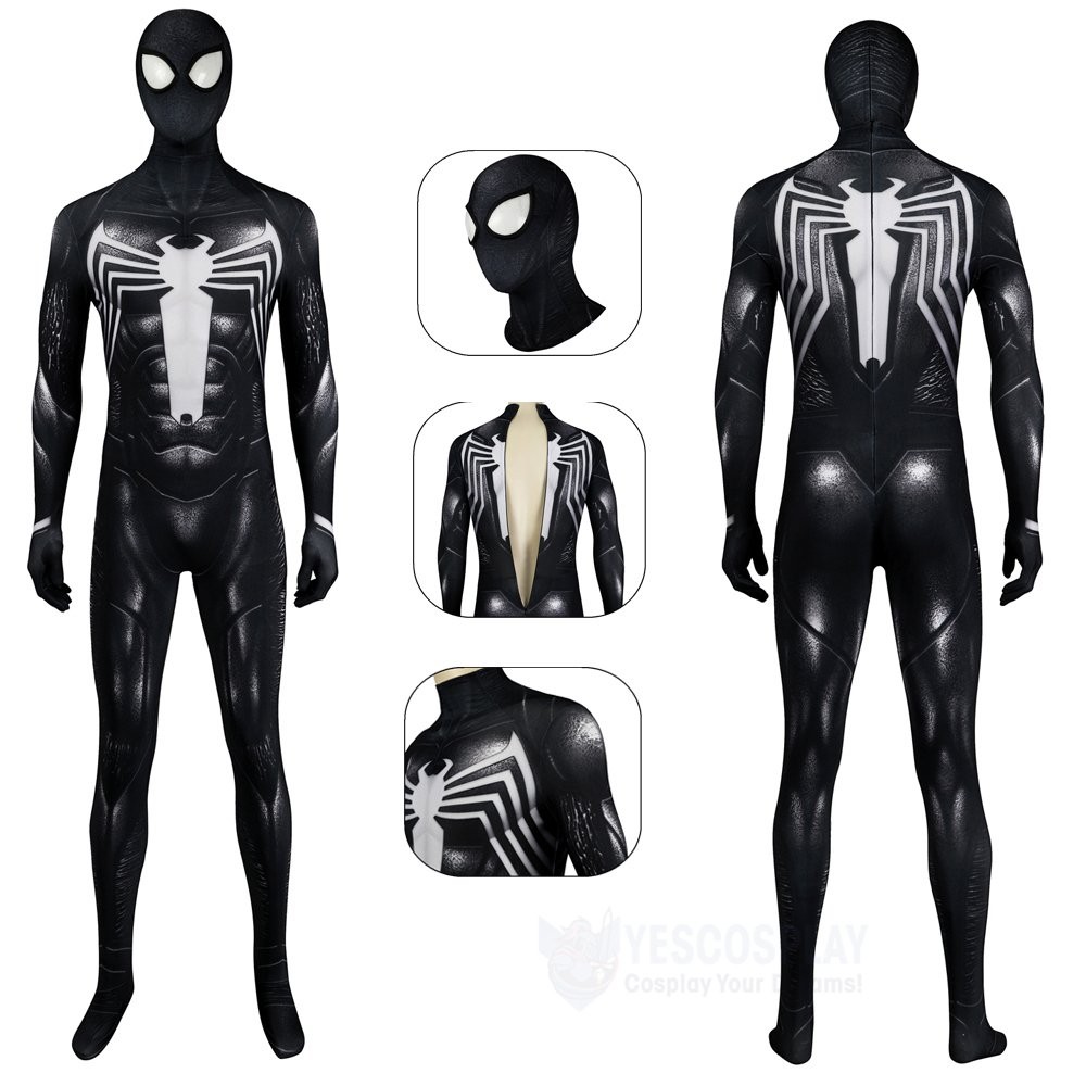 Venom Black Cosplay Jumpsuit Spiderman 2 Cosplay Costumes