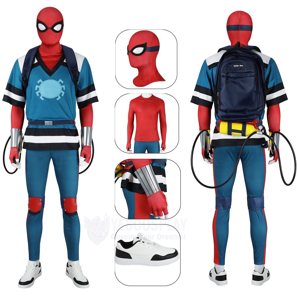 Friendly Neighborhood Spider-Man Cosplay Costumes Adult Halloween Version