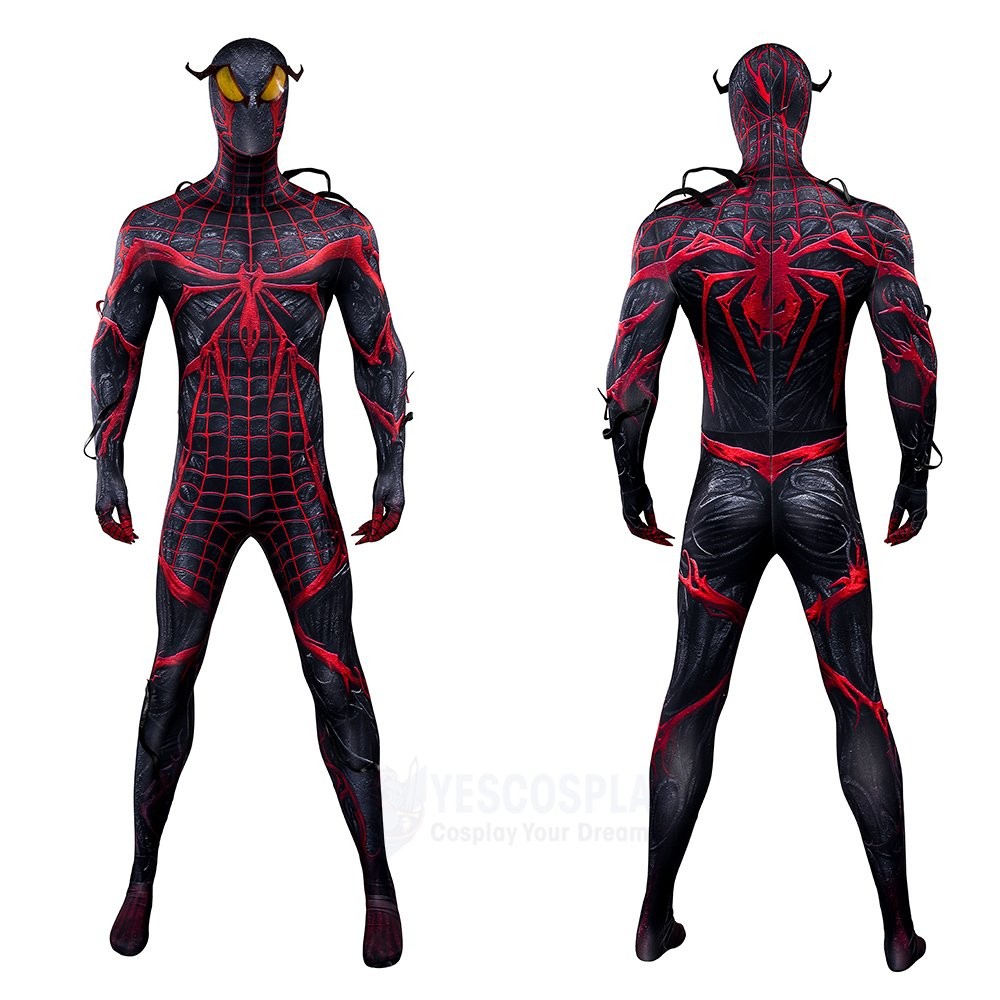 Absolute Carnage Cosplay JumpSuits Spider-Man 2 Halloween Costume