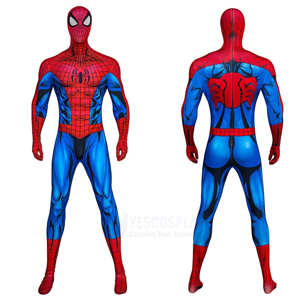 Comic Style Spider-Man Cosplay Costumes HQ Printed Halloween BodySuits