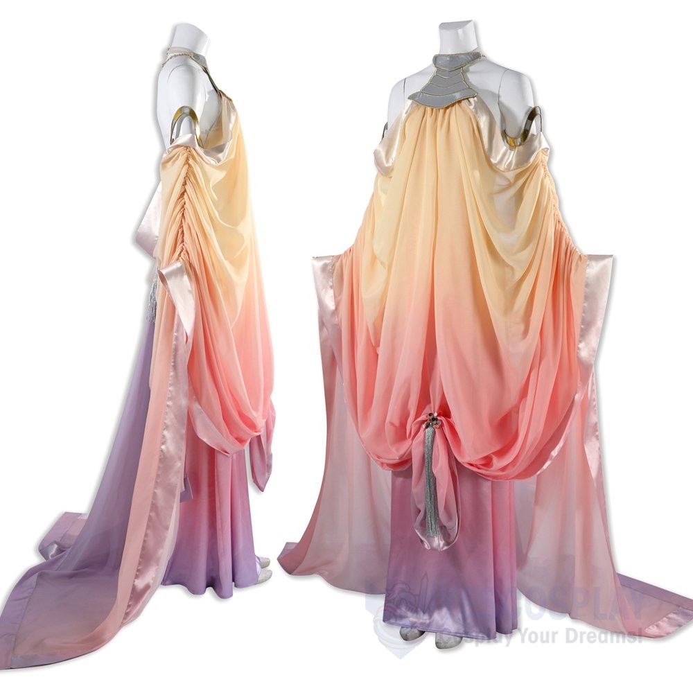 Star Wars Episode II Padme Amidala Cosplay Costume Dress Attack of the Clones