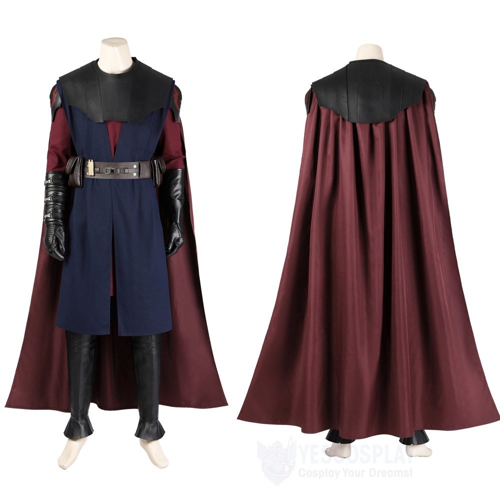 Star Wars The Clone Wars Ahsoka Cosplay Costumes Anakin Skywalker Suit