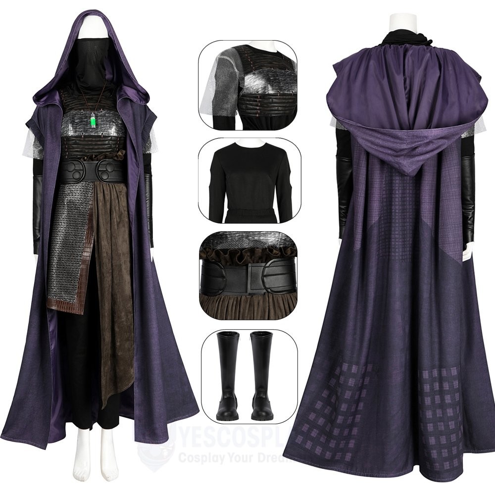 Mae Aniseya Cosplay Costumes The Acolyte Star Wars Outfit