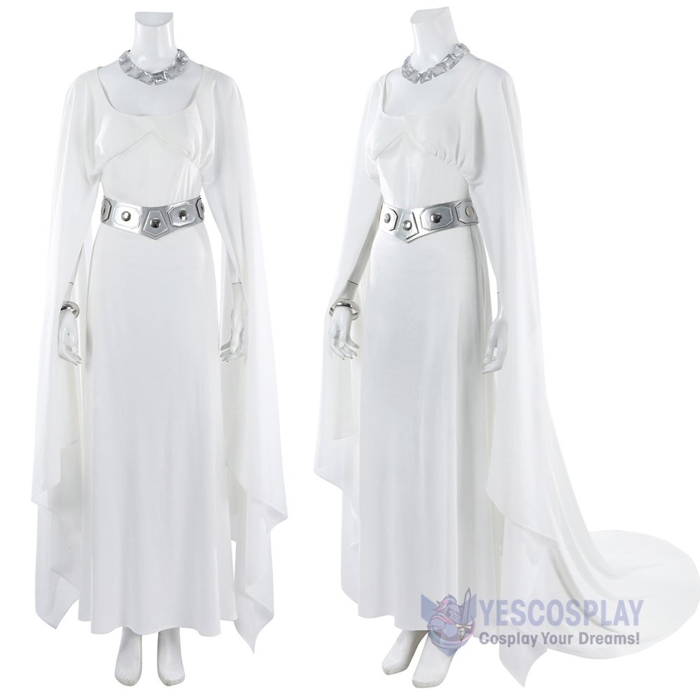 Star Wars A New Hope Princess Leia Cosplay Costume Dress for Women