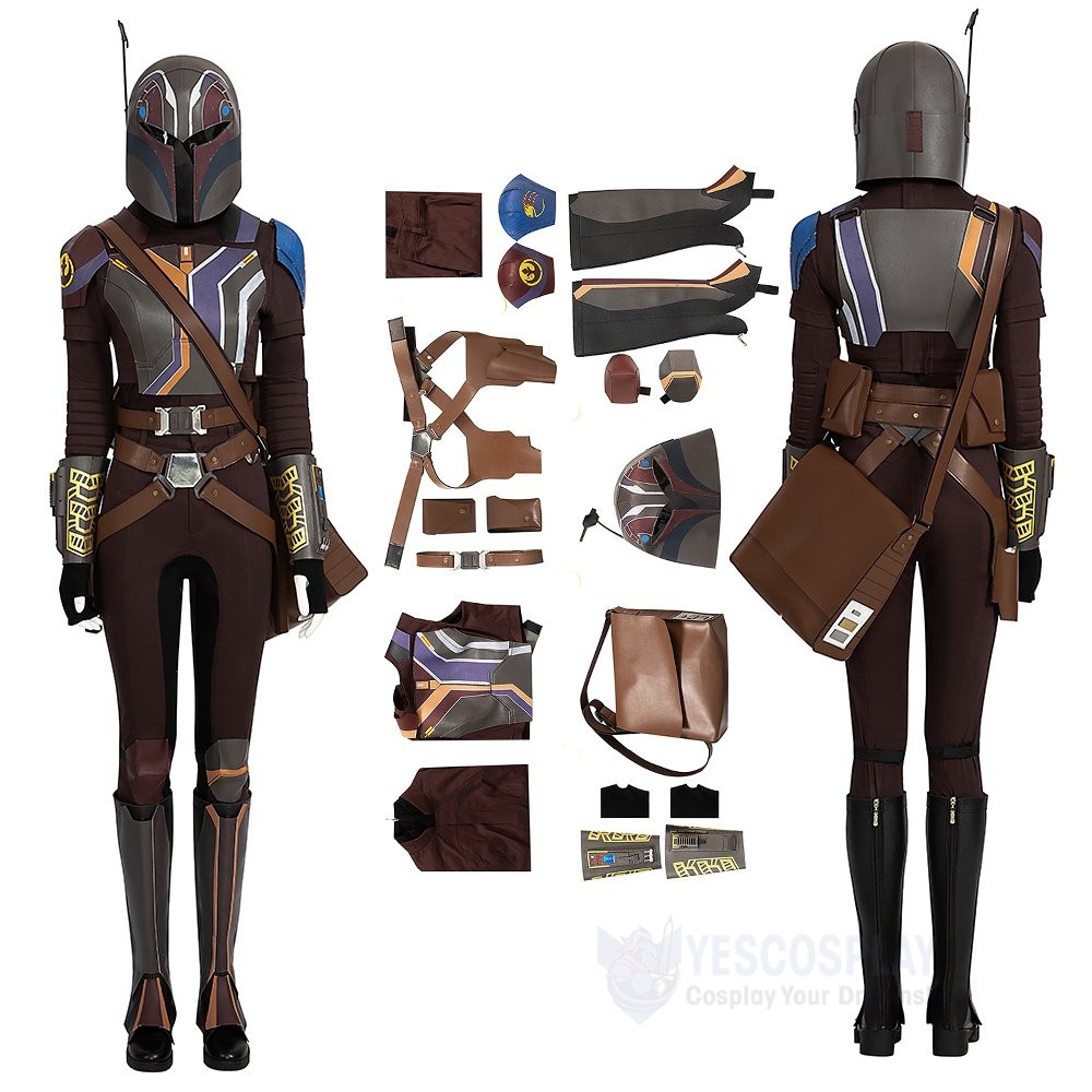 Ahsoka Sabine Wren Cosplay Suit Star Wars Cosplay Costumes