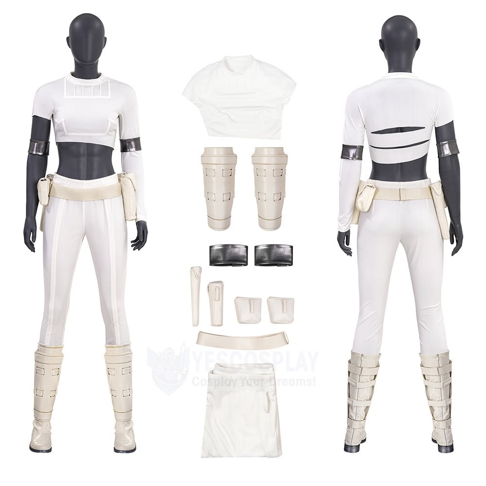 Padme Amidala Cosplay Costumes Star Wars Episode II Short Outfit for Fans