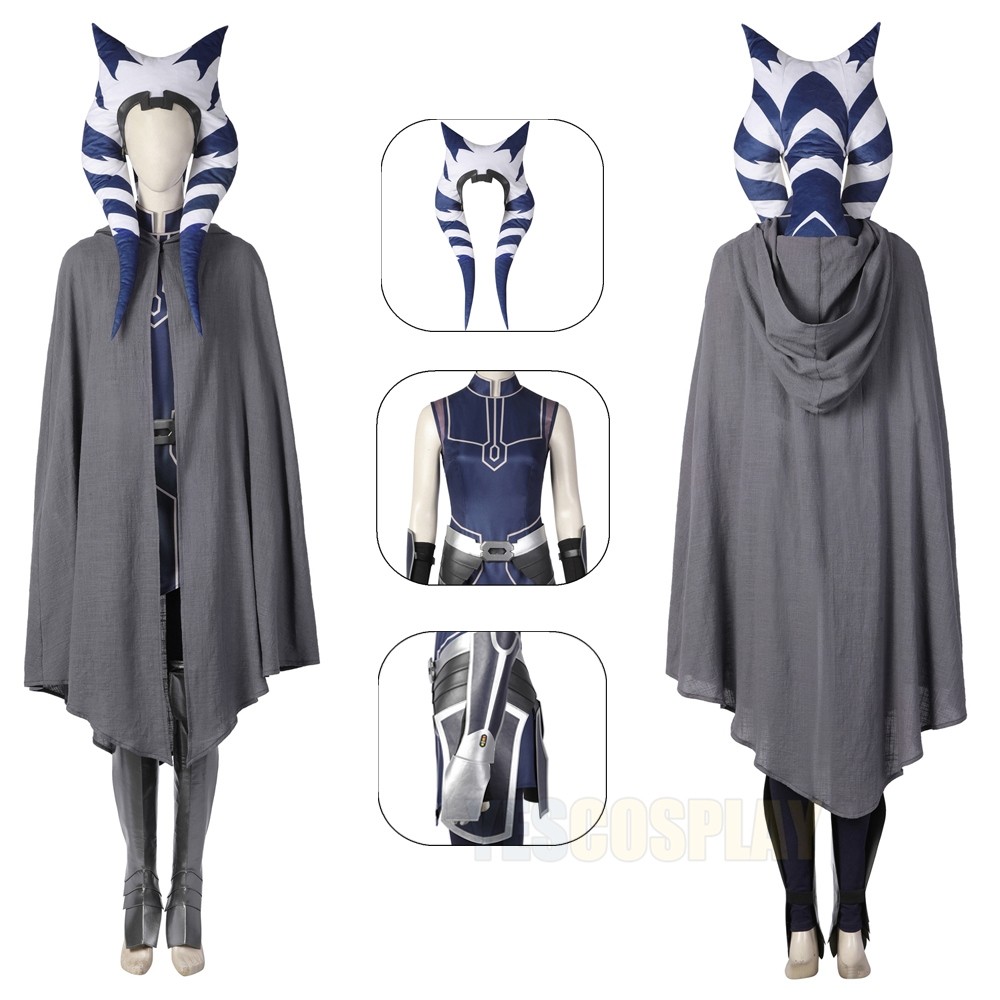 Star Wars The Clone Ahsoka Tano Cosplay Costumes