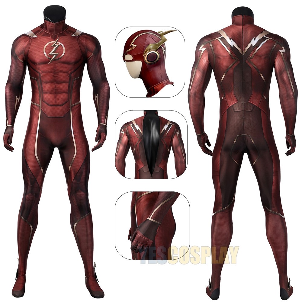 TF Injustice 2 Cosplay Costume Barry Allen Cosplay Suits