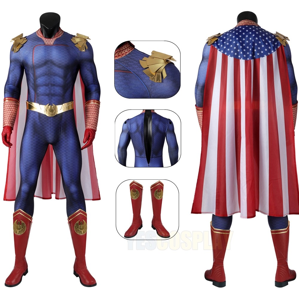The Homelander Cosplay Costumes The Boys Season 3 Cosplay Outfit