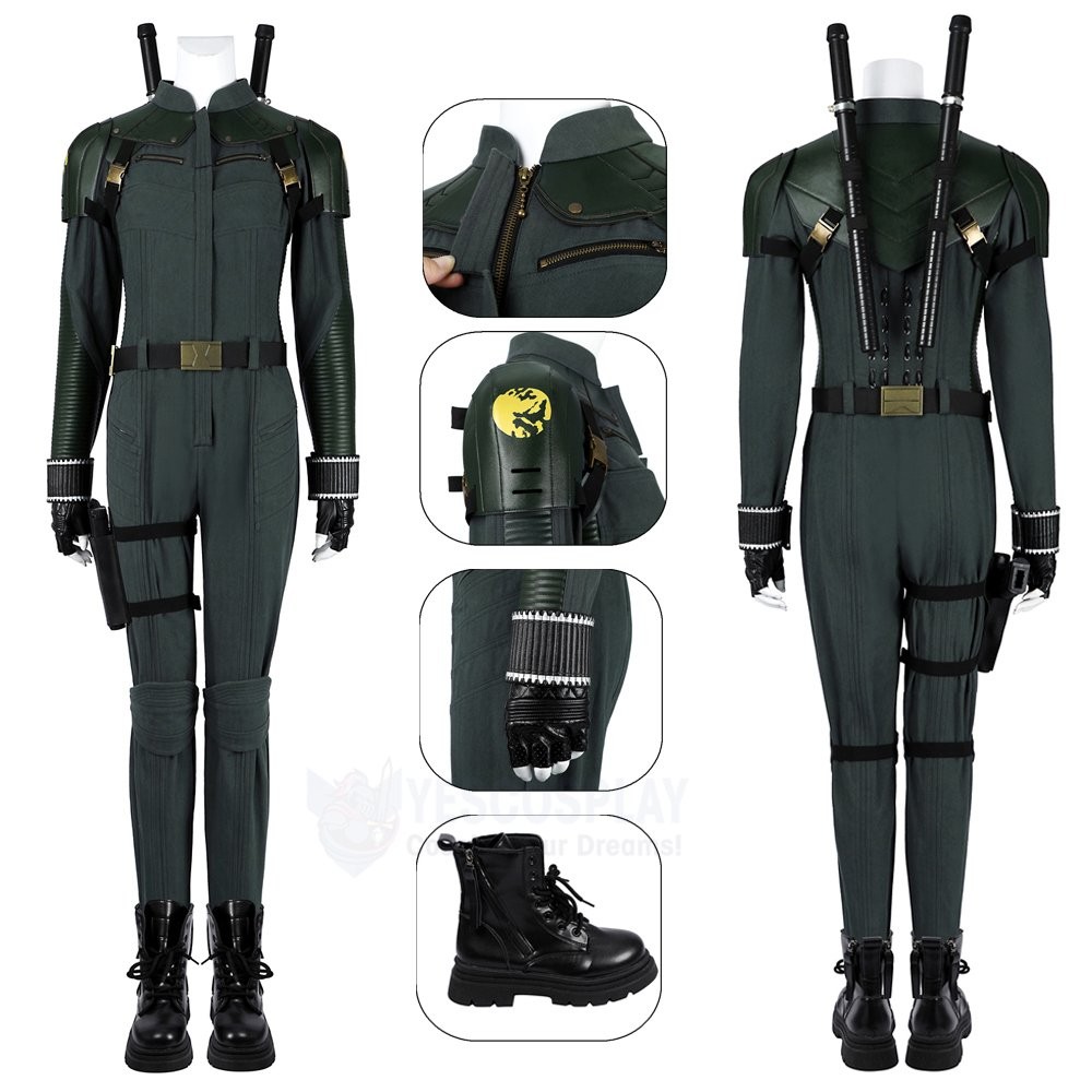 Yelena Belova Cosplay Costumes Thunderbolts Halloween Outfit for Adults