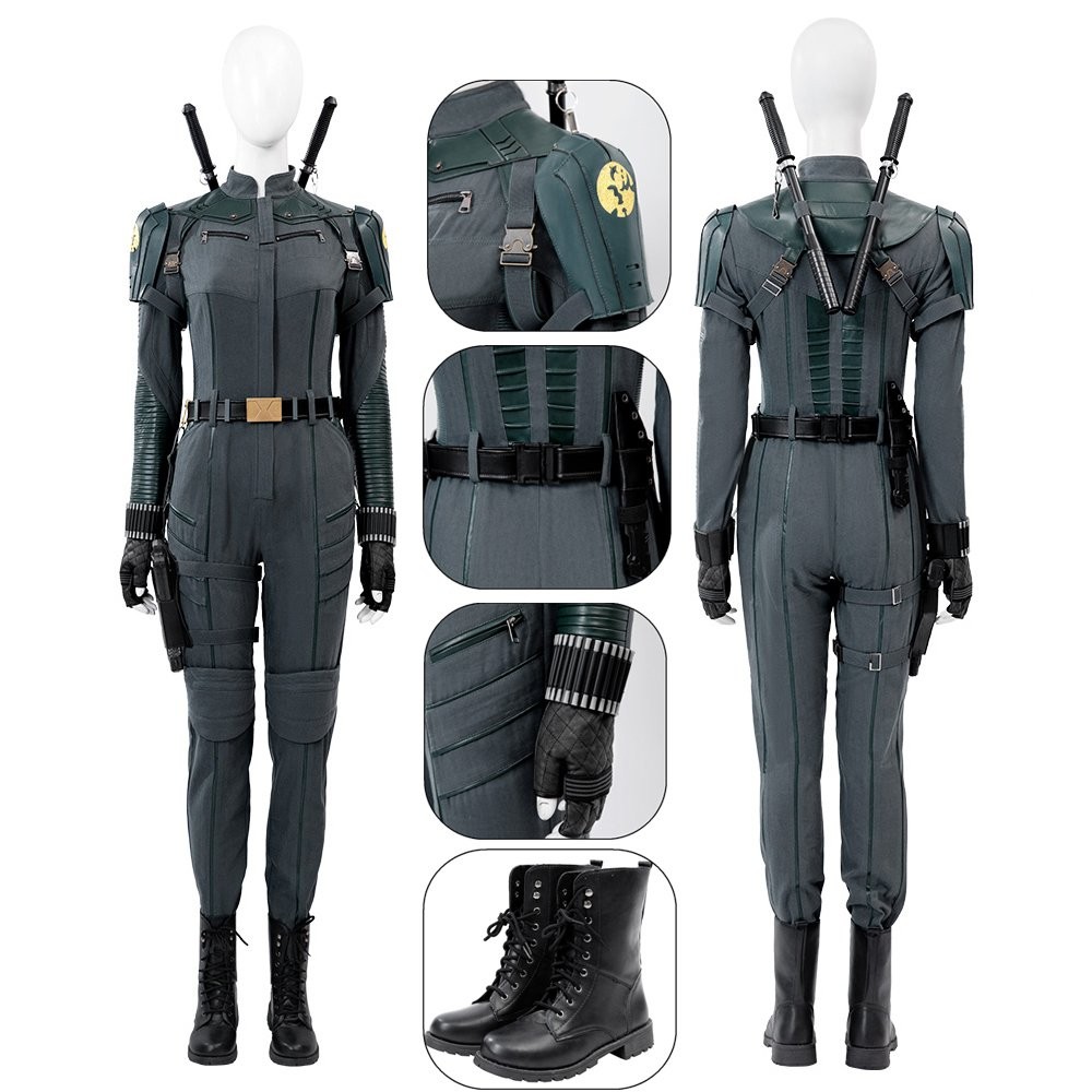 Thunderbolts Yelena Belova Cosplay Costume Suit for Women