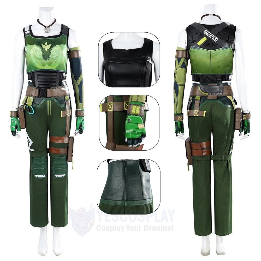 Skye Cosplay Costumes Female VALORANT Game Party Outfit