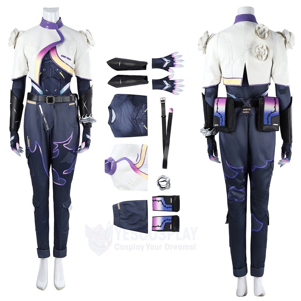 Vyse Cosplay Costumes VALORANT Game Halloween Outfit