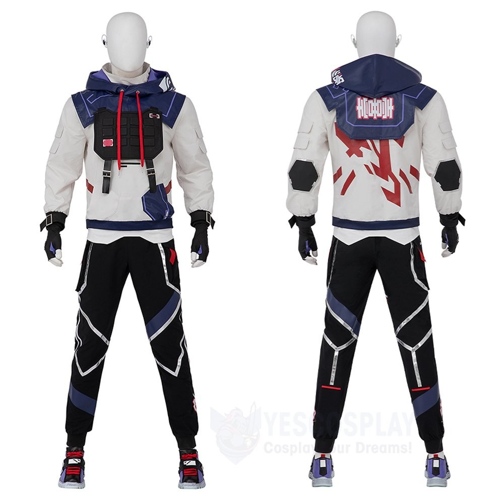 Valorant Iso Halloween Cosplay Costume