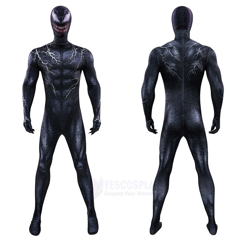 Eddie Brock Venom 3 Cosplay Costumes The Last Dance Printed Suits with Mask