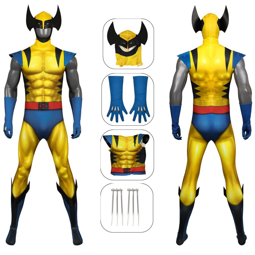 X-Men 97 Wolverine Cosplay Costume Cosplay Suit For Halloween