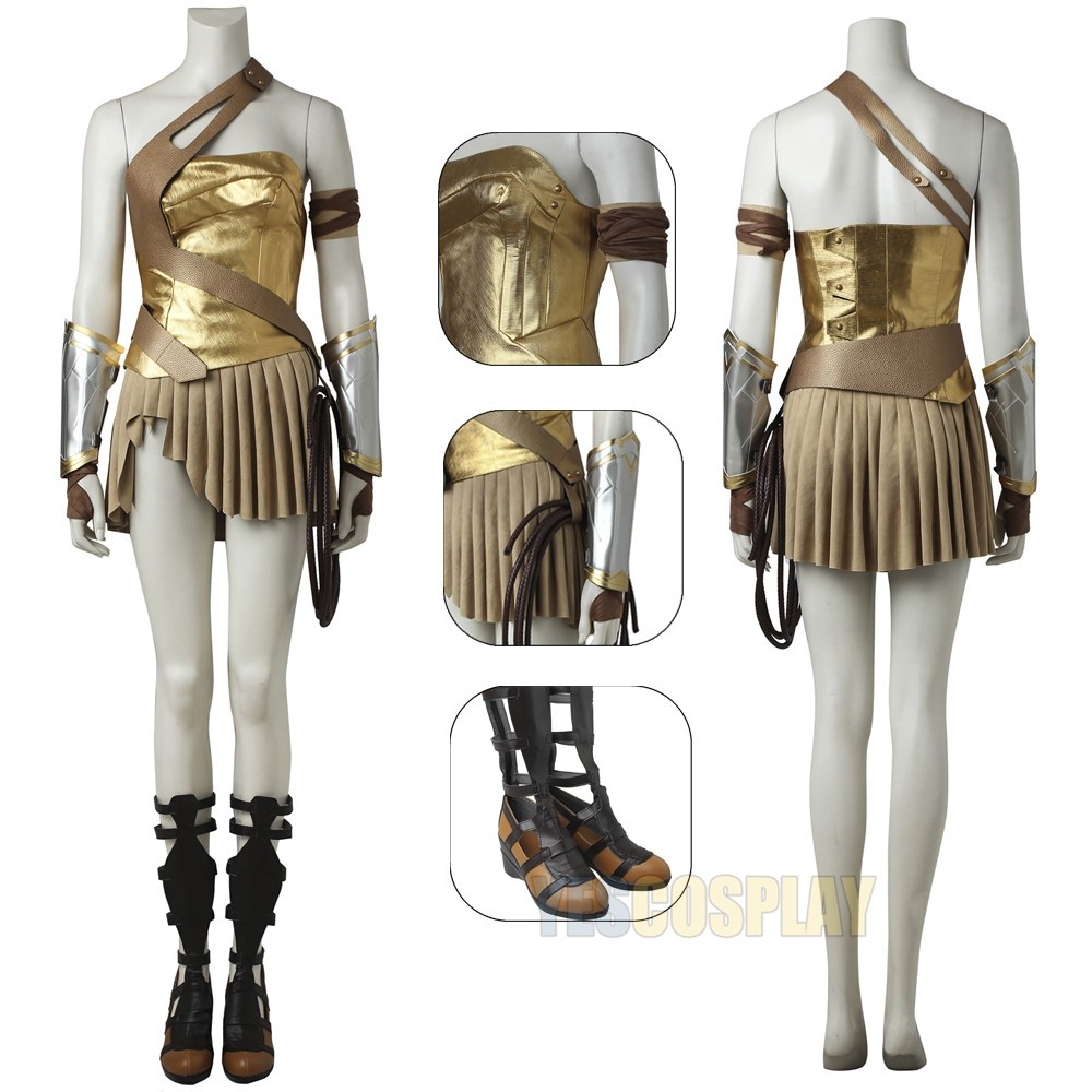 WW Diana Prince Amazonian Warrior Cosplay Costume