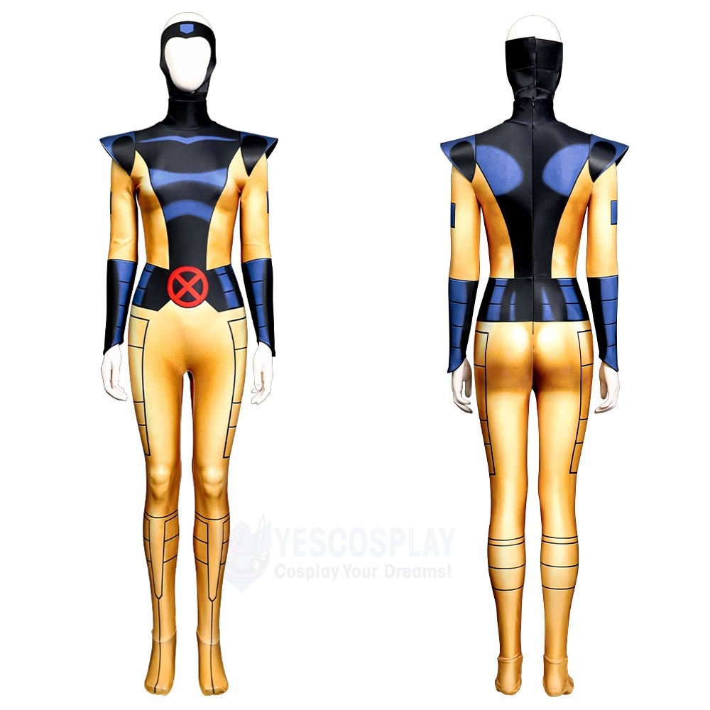 Jean Grey Summers Cosplay Costumes X-Men 97 Printed Superhero Suits