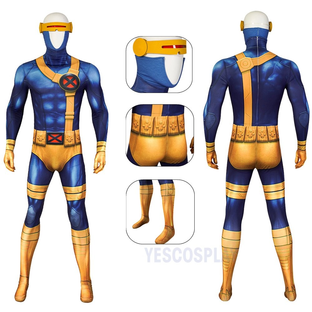 X-Men Cosplay Costumes Cyclops Halloween Cosplay Suits